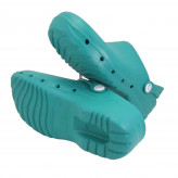 Zuecos Flotantes Feliz Caminar Verdes