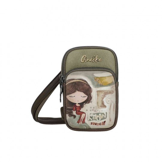 Mini bandolera con bolsillo Muse Anekke