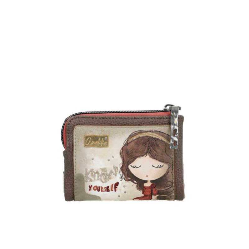 Monedero pequeño flexible RFID Muse Anekke