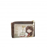 Monedero mediano flexible RFID Muse Anekke