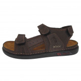 Sandalias hombre Piel Luisetti, Modelo Siena