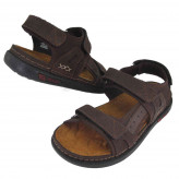 Sandalias hombre Piel Luisetti, Modelo Siena