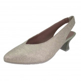 Zapato salón PITILLOS destalonado con tacón medio, piel