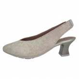 Zapato salón PITILLOS destalonado con tacón medio, piel