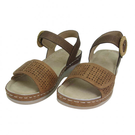 Sandalias de Pala con Cuña Mysoft mod.26M011