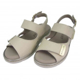 Sandalias Plana Piel Napa Pitillos 11000