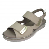 Sandalias Plana Piel Napa Pitillos 11000